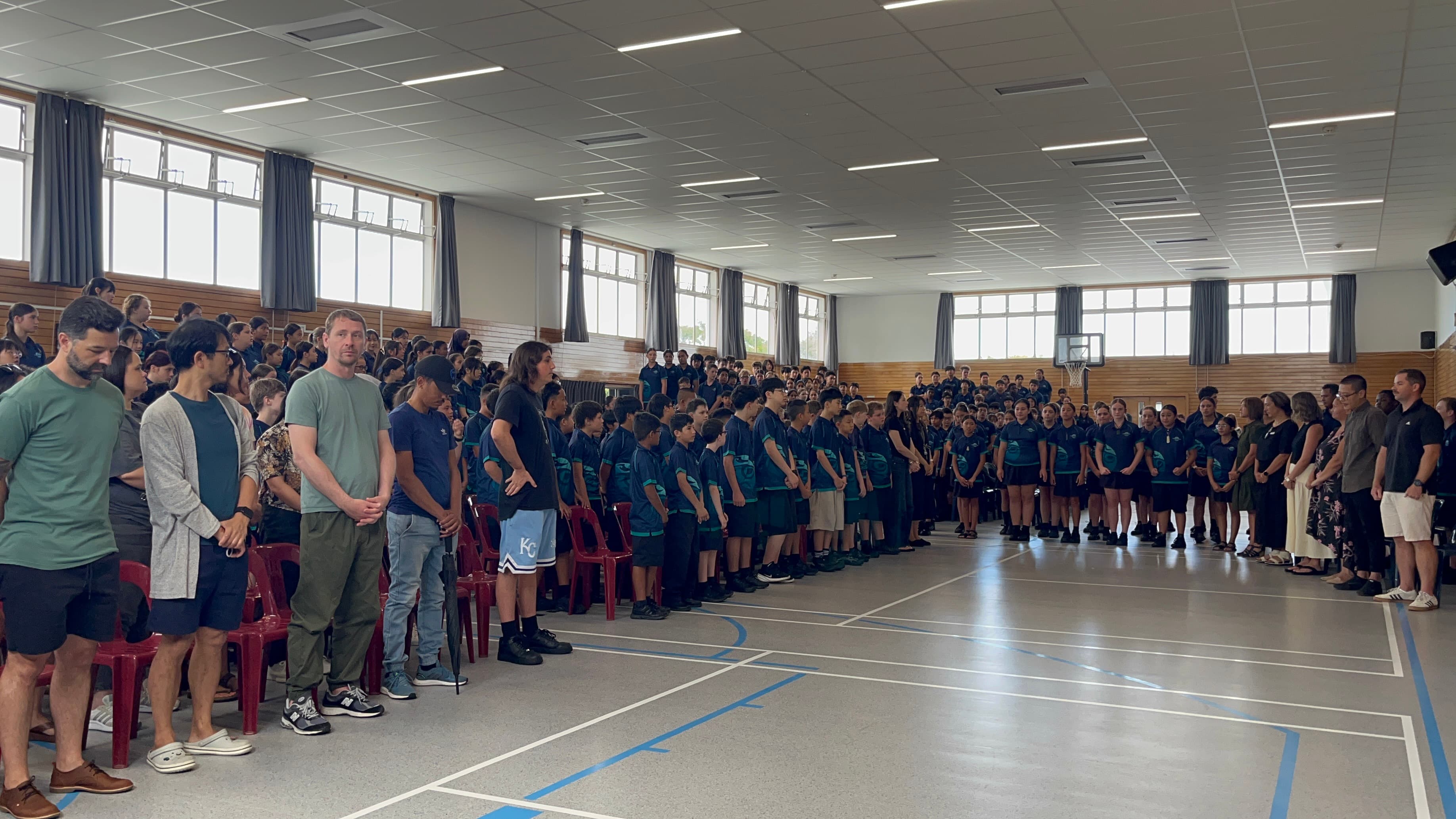 뉴질랜드 스쿨링 캠프, 와이라우 어셈블리와 와이탕이데이를 기다리는 아이들